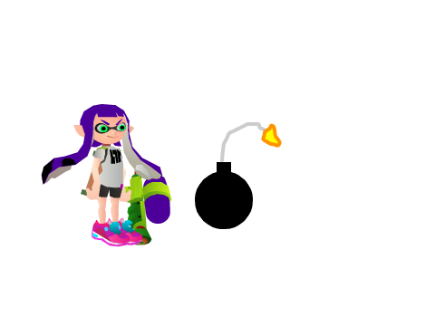 Inkling gets blown up 