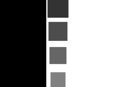 Scene changing effect