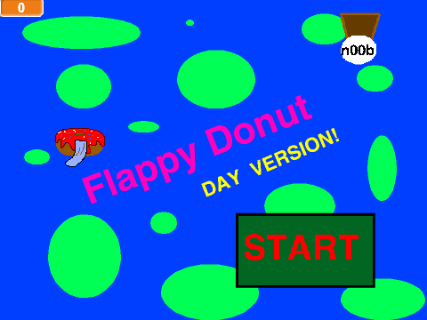 Flappy Donut! Now With Music!