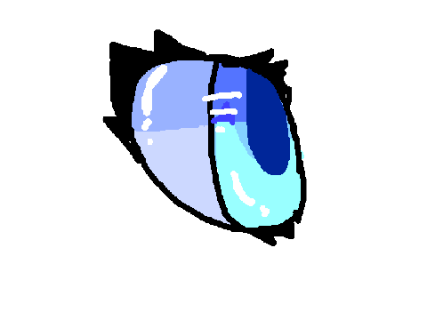 Shaded eye