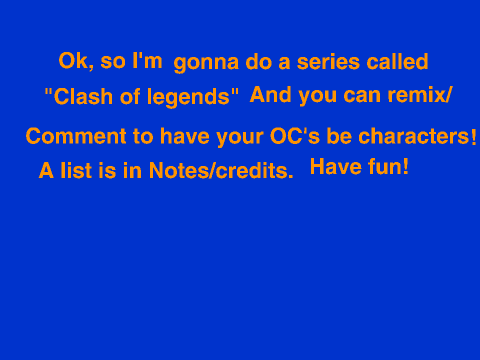 Clash of legends sign-ups 