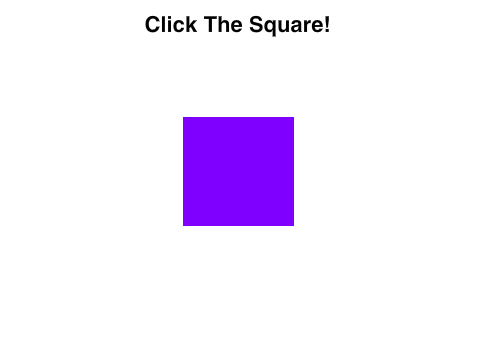  Click the Square