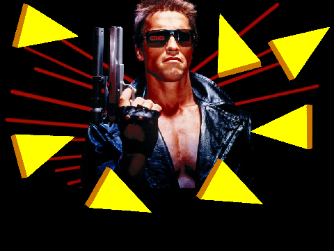 The Terminator Loves Pizza