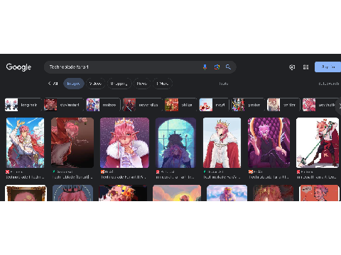 WHY IS THE TECHNO FANART SO FREAKING COOL!!