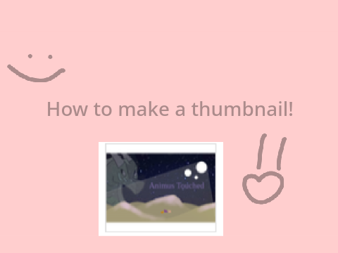 how to make a thumbnail