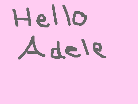 Hello Adele