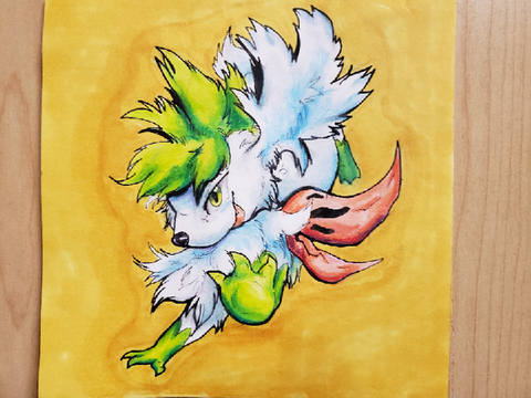 Small Shaymin Poster I Made
