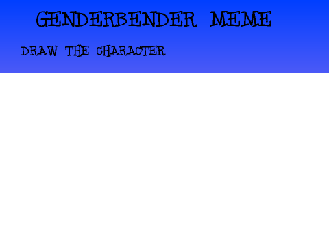 Gender-bender meme