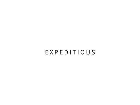 E X P E D I T O U S [UPDATE]