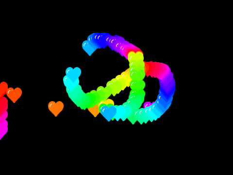 Chill heart trail