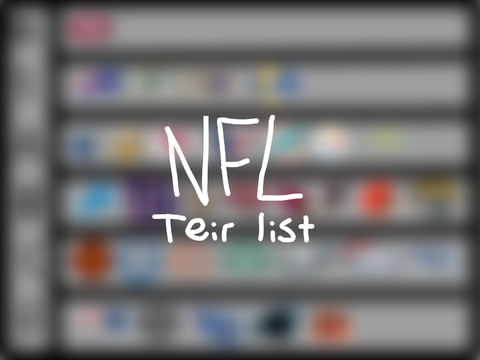 NFL Tierlist