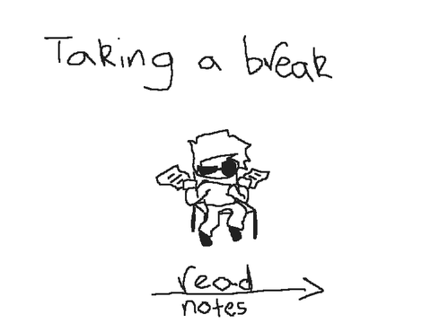 Taking a break