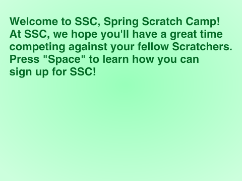 SSC Sign Up Sheet remix