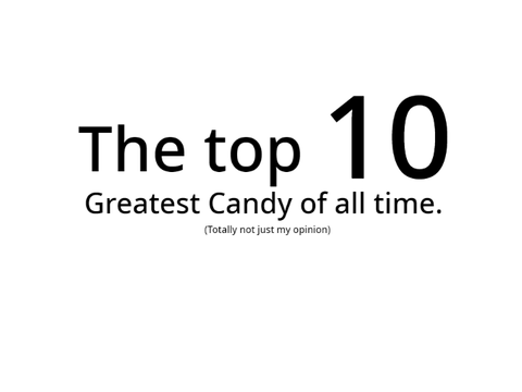 Top 10 Candy