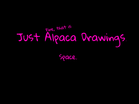 Fire Alpaca Drawings!