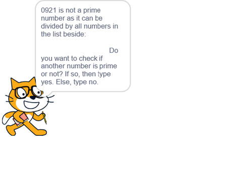 Verify if a number is prime! If not, see its factors!