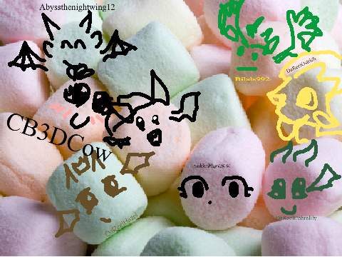 Add yourself as a marshmallow... remix remix remix remix remix remix remix