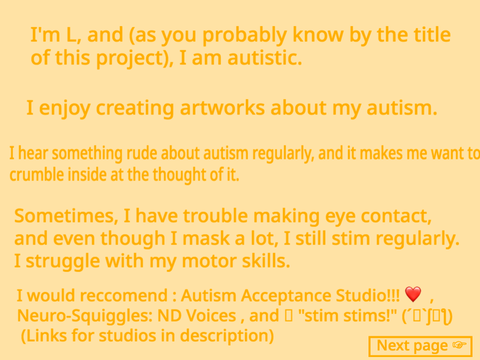 My answers for the Autistic interview