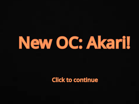 New OC: Akari!