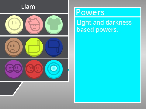 Character Bio but with powers