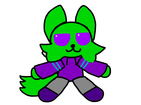 i drew a plushie of my fursona