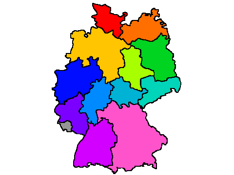 Bitmap of German States