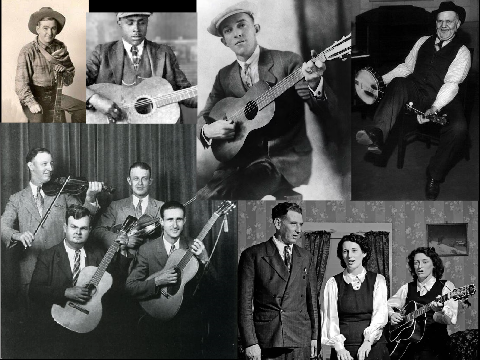 1920-1940: Traditional Country and folk music
