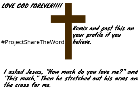 Only 1% Christians will see this #lovejesus remix