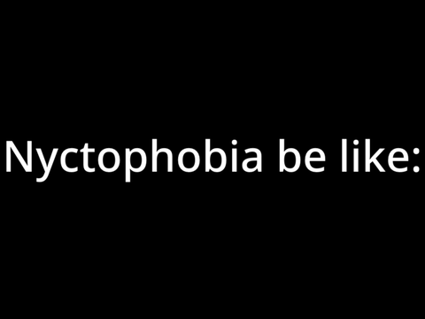 POV: When you have Nyctophobia