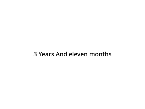 4 Years