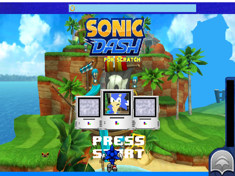 Sonic Dash For Scratch Remastered (DEMO)