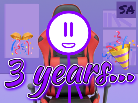 3 years…