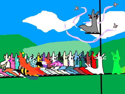 Rain world Modded slugcat sprites
