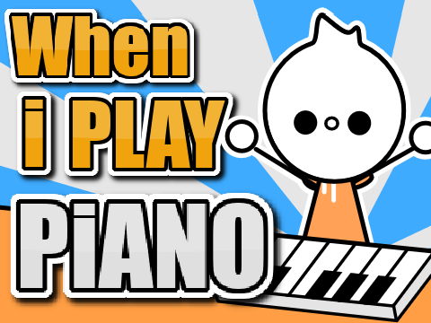 When I Play Piano || #animations #all #trend #trending