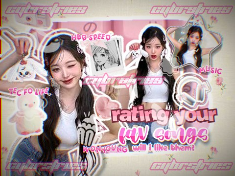 ౨ৎ  ⋆｡˚ rating your fav songs