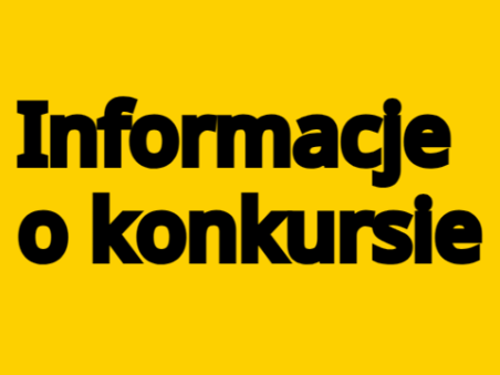 Informacje na temat konkursu