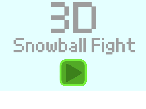 3D Snowball Fight