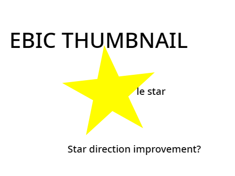 Star direction better?