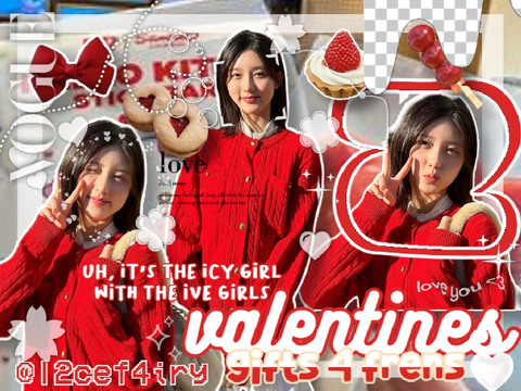 ໒꒰ྀི  ܸ. .ܸ  ꒱ྀི১  valentines gifts ♡ for frens ! ⓵⓵⓵