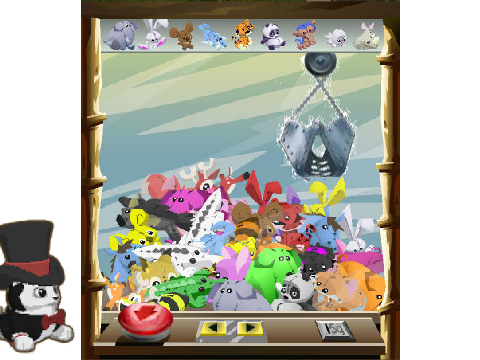 Animal jam claw machine!