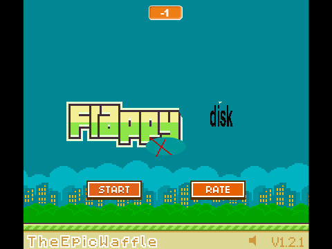 Flappy  disk