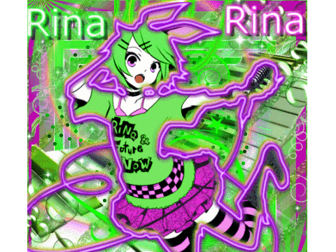 im not sure this is rin kagmine this is rly weird O-O
