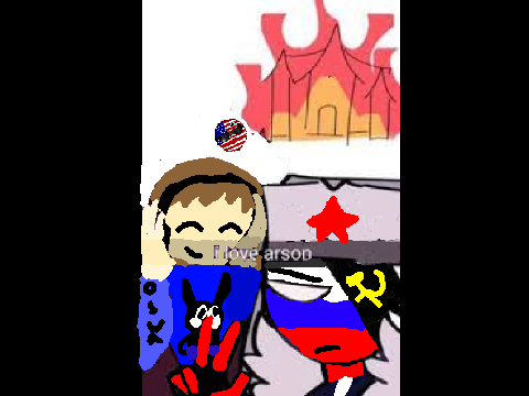 russia bringing irl me to burn down america's home
