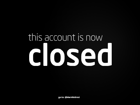 this account is now closed