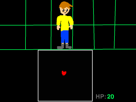 Undertale boss fight: Jay (normal)