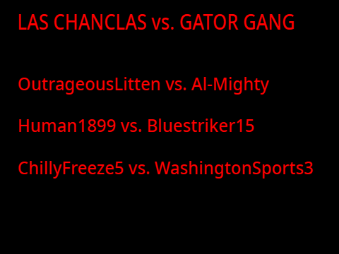 RSG Season 4 Playoffs Round 1