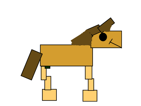 horse drawing remix