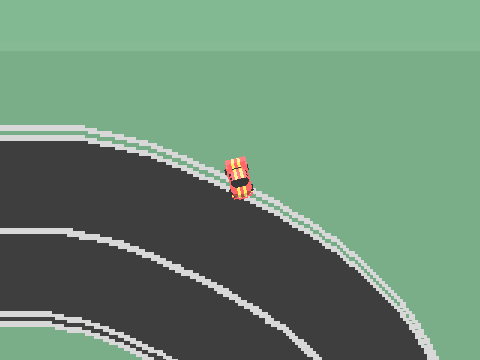 3D Pixel Car game