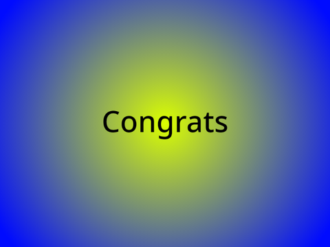 Congrats Card