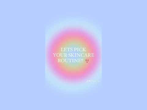 ═ ʚ pick your skincare routine !! ɞ ═